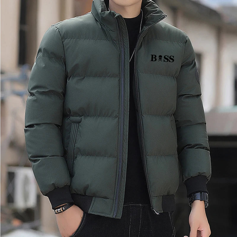 Men's Winter Parka Jacket - Cotton, Windproof, Thick Thermal (Sizes M-5XL)