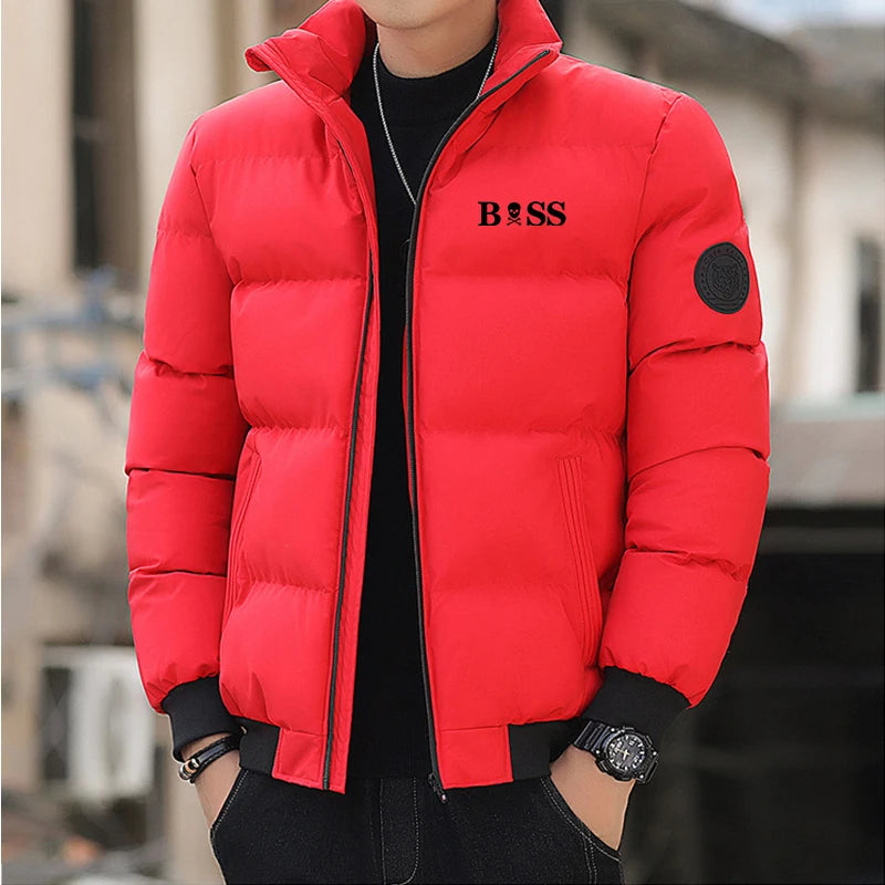 Men's Winter Parka Jacket - Cotton, Windproof, Thick Thermal (Sizes M-5XL)