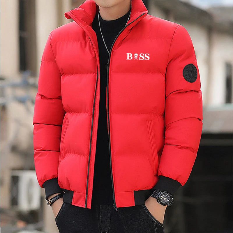 Men's Winter Parka Jacket - Cotton, Windproof, Thick Thermal (Sizes M-5XL)