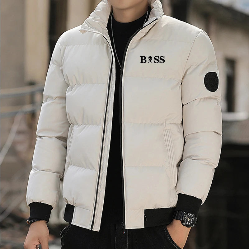 Men's Winter Parka Jacket - Cotton, Windproof, Thick Thermal (Sizes M-5XL)