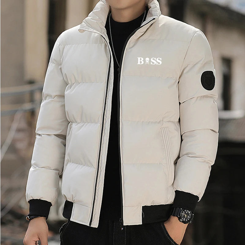 Men's Winter Parka Jacket - Cotton, Windproof, Thick Thermal (Sizes M-5XL)